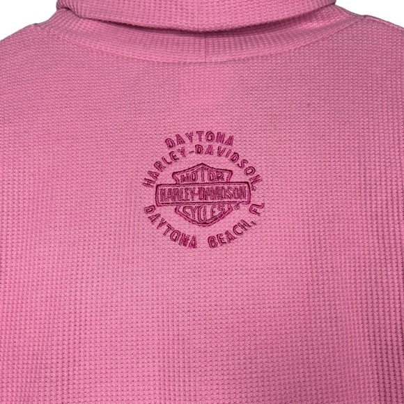 2006 Harley Davidson Thin Turtleneck Sweater - Picture 4 of 8